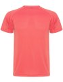 Heren Sportshirt Montecarlo Roly CA0425 Fluo Coral